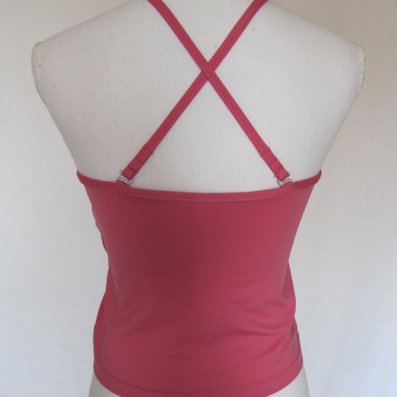 New Women’s Girl’s Sun Streak by Newport News Pink Swim Beach Ware top size 8 - Picture 10 of 11